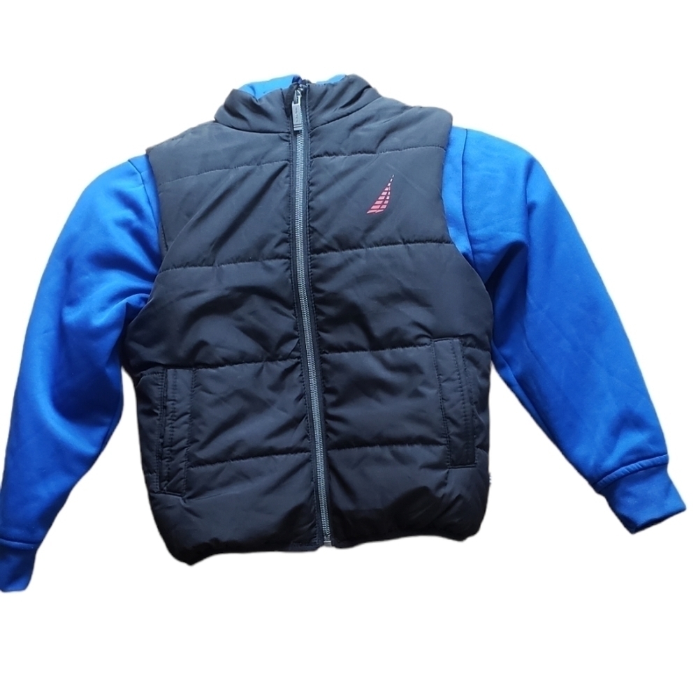 Size 4t Nautica black and blue coat